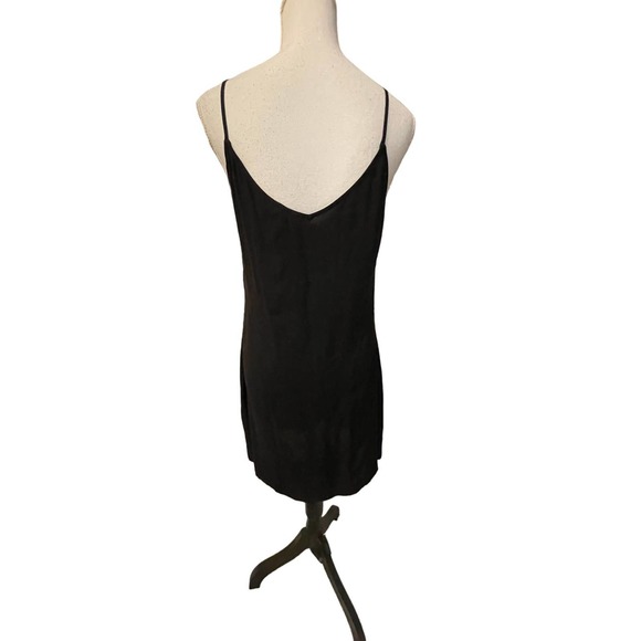 Divided H&M little black mini summer dress size 8 New with Tags - Picture 8 of 9